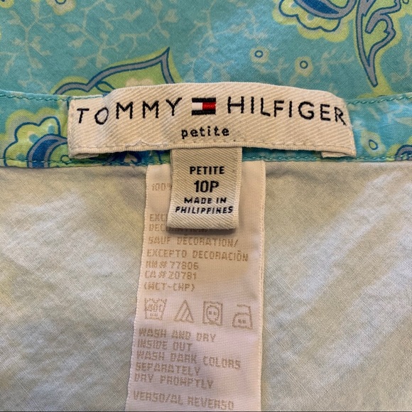 Tommy Hilfiger Lined Floral Paisley Skirt - sz.10P - Picture 2 of 5